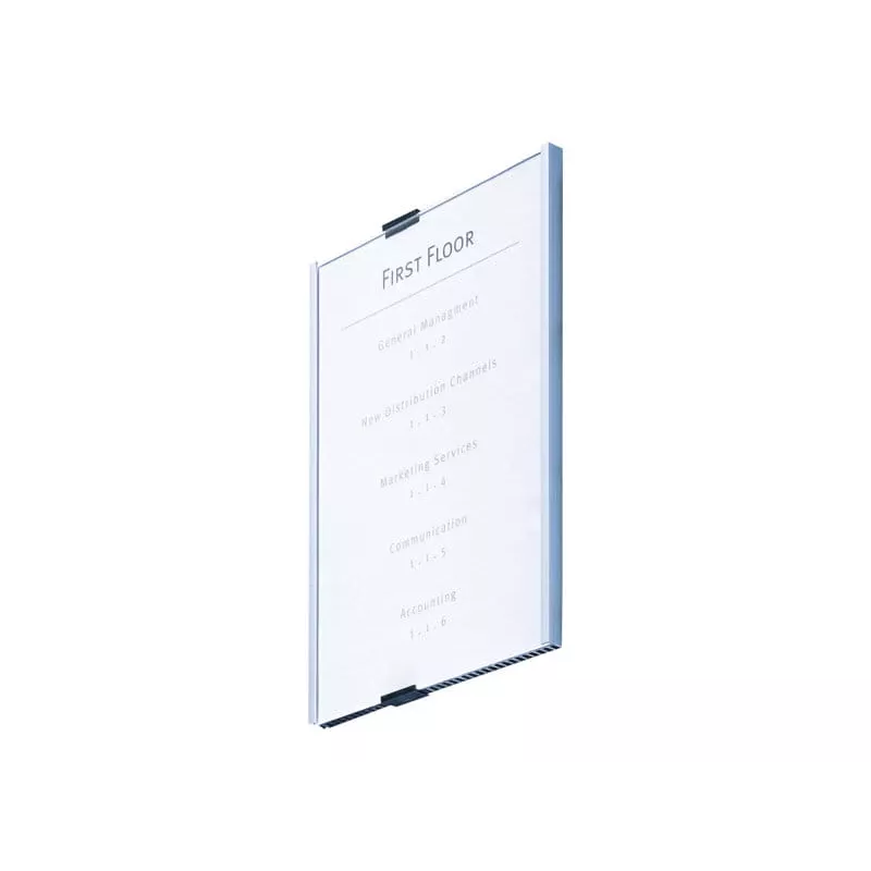 Durable Info Sign Acrylic Aluminium srebrny 4806-23