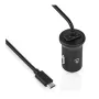 Ładowarka samochodowa Nedis 12 W 1x 2,4 A - liczba wyjść: 1, kabel Micro USB (stały), pojedyncze napięcie wyjściowe