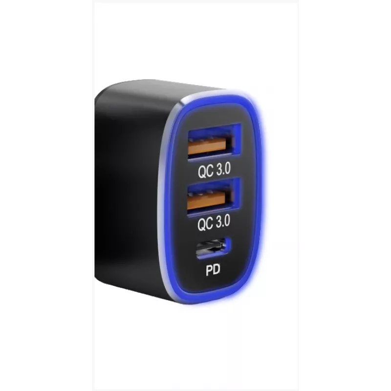 Ładowarka samochodowa Tellur FCC9 56W 9A — zasilacz USB do samochodu, łączna moc 56W, 9A maks.