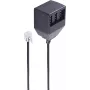 kabel telefoniczny ShiverPeaks BS71017-1 0.2 m Czarny