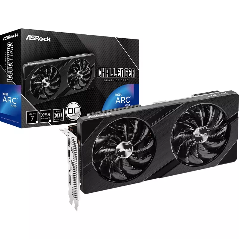 Karta graficzna ASRock Challenger D Intel Arc A750 8GB OC