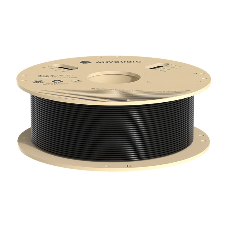 Szpula filamentu PLA AnyCubic IPHPLBK-106 1 kg — Czarny, 1,75 mm