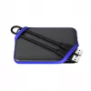 Zewnętrzny dysk twardy Silicon Power A62S 2TB, USB typu A 3.2 Gen 1, niebiesko-czarny