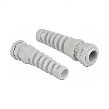 Dławik kablowy DeLOCK 60344 szary plastik 1 szt.