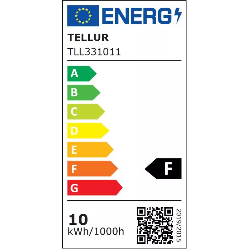 Żarówka Smart Tellur E27 RGB Dimmer – Wi‑Fi RGBW E27 inteligentna żarówka z regulacją jasności