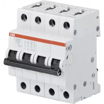 ABB STOTZ-KONTAKT Wyłącznik nadmiarowo-prądowy K, 6kA, 20A, 3P+NA S203-K20NA (2CDS253103R0487)