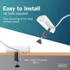 Listwa zasilająca DIGITUS 3-drożna z 2×USB-A i 1×USB-C, 3 gniazda AC typu E/F, kabel 1,5 m, biała