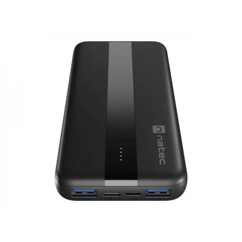 NATEC TREVI SLIM Q V2 Litowo-polimerowy (LiPo) 10000 mAh Czarny
