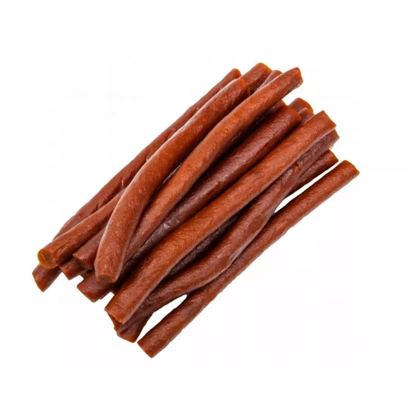 Przysmaki dla psów Hilton Soft Beef Sticks 500 g — miękkie wołowe gryzaki dentystyczne dla dorosłych psów, saszetka 500 g