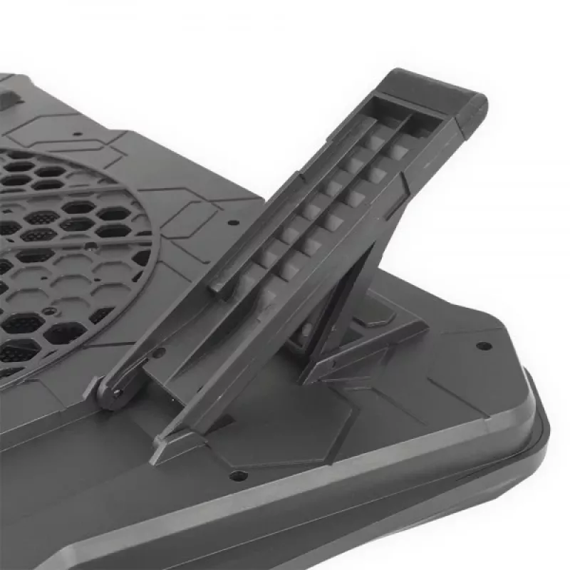 Laptop cooling pad ESPERANZA EGC110 for 17 inch (43.2 cm), 1 fan 18 cm, 800 RPM, 63 CFM, USB 2.0, Czarny