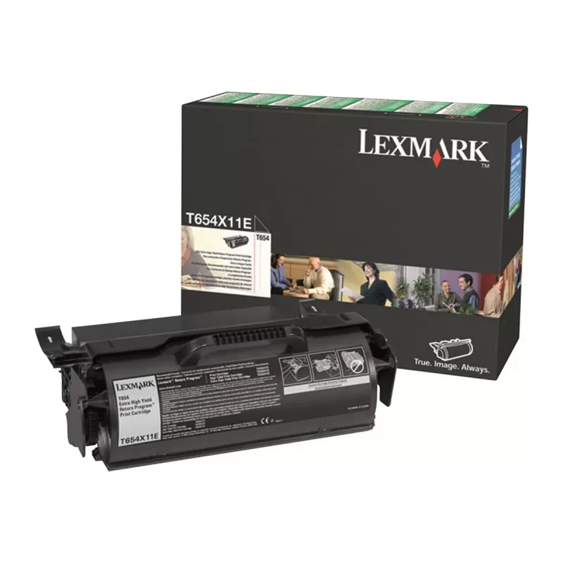 Toner Lexmark T654X11E 30000 stron Czarny