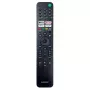 Pilot zdalnego sterowania Sony RMF-TX520E do telewizora Smart TV z funkcją sterowania głosowego i Bluetooth
