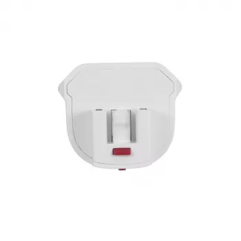 Płaska ładowarka USB GaN Akyga AK-CH-31 65 W, USB-C PD + USB-A, biała