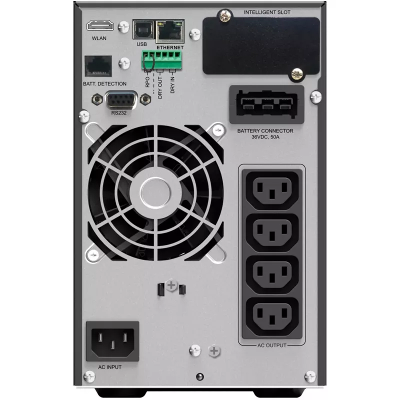PowerWalker VFI 1500 ICT IoT Podwójna konwersja (Online) 1,5 kVA 1500 W 4 gniazda AC