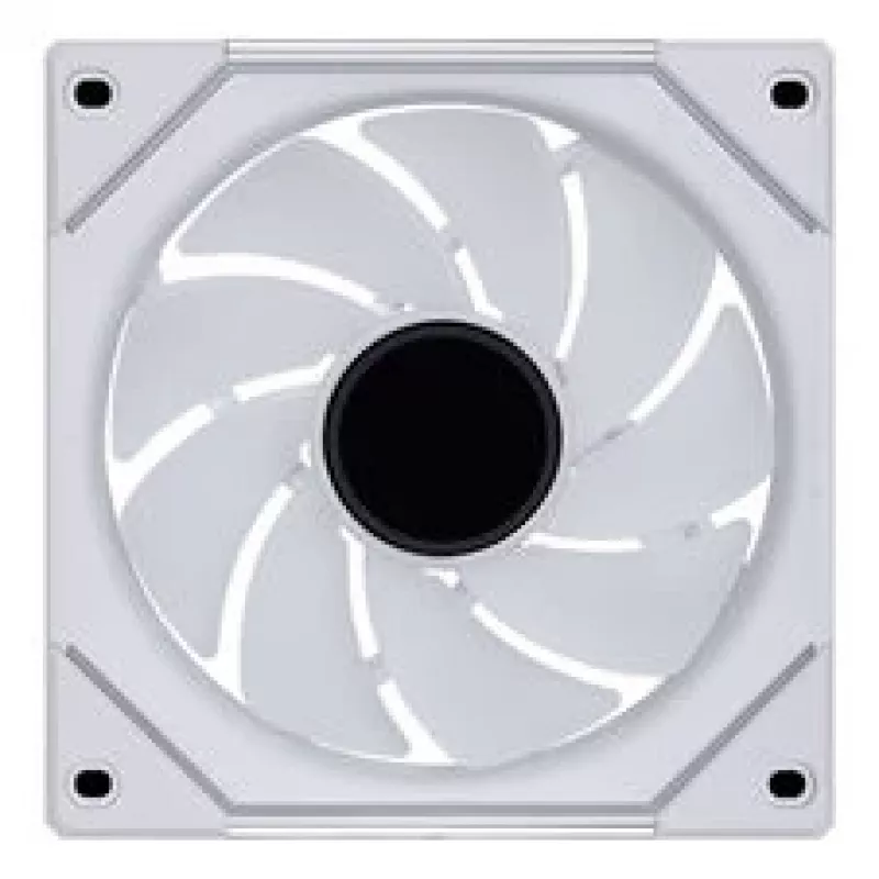 Zestaw wentylatorów LIAN LI UNI FAN SL-INF 120 ARGB Reverse Blade PWM - 6 sztuk, biały