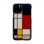 Etui na smartfona man and wood do iPhone 11 Pro - czarna osłona z drewna