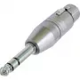 Neutrik NA3FP - adapter audio - XLR3 (żeński) na wtyk stereo (męski) (NA3FP)