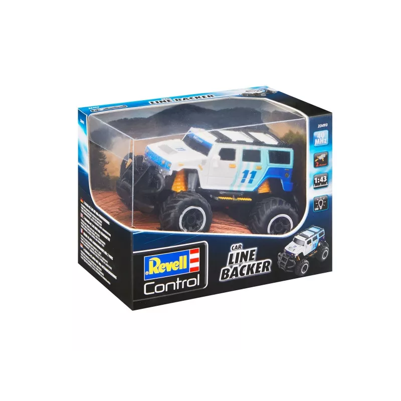 Car Revell Line Backer by REVELL — zalecany wiek 6+, kolory: czarny, niebieski, biały