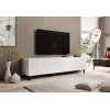 Szafka RTV cama meble ASTI 200×42×52 cm biała matowa