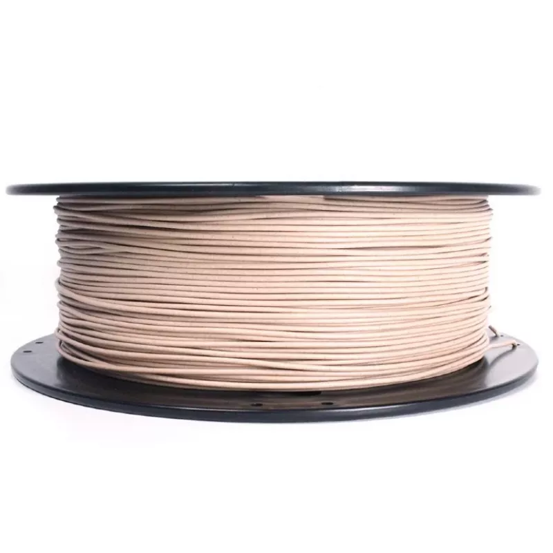 Flashforge Filament, PLA | 3DP-PLA-WD-01-NAT | średnica 1,75 mm, szpula 1 kg | Naturalny jak drewno