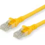 Roline - Kabel krosowy - RJ-45 (M) to RJ-45 (M) - 1 m - SFTP, PiMF - CAT 6 - Bezhalogenowy, Wtryskiwany, Linka - Żółty