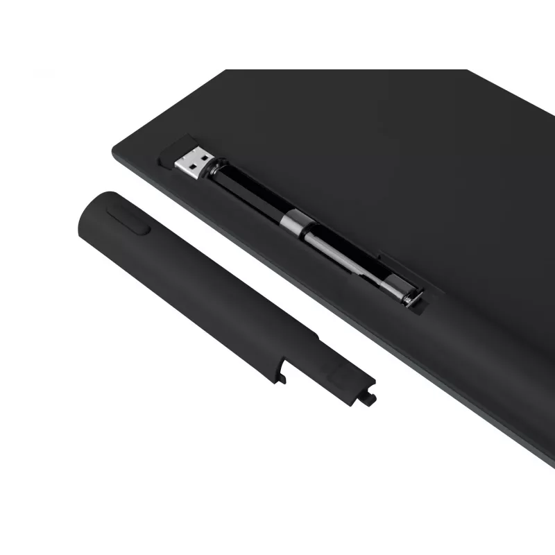 NATEC NKL-1830 Klawiatura uniwersalna RF bezprzewodowa Bluetooth QWERTY hiszpańska czarno-szara