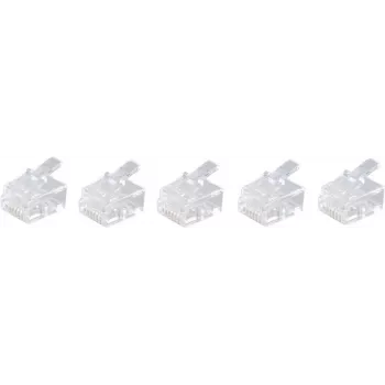 Łącznik przewodów RJ-12 ShiverPeaks BS72050-5 Biały