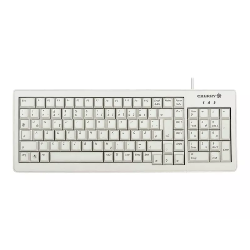 Klawiatura CHERRY XS G84-5200LCMDE-0 Szara QWERTZ