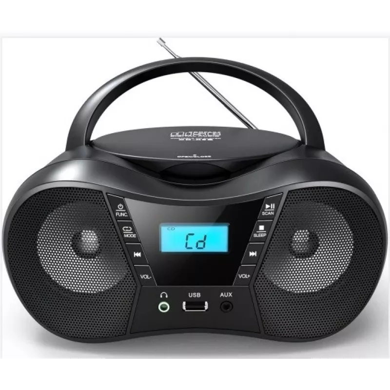 Odtwarzacz radiowy CD LILA2 USB/BT czarny