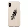 Etui na telefon man and wood do iPhone X/XS — Indian Czarny, ochronne