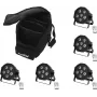 Zestaw LED EUROLITE SLS-603 5x z miękką torbą — 5-częściowy zestaw oświetlenia LED