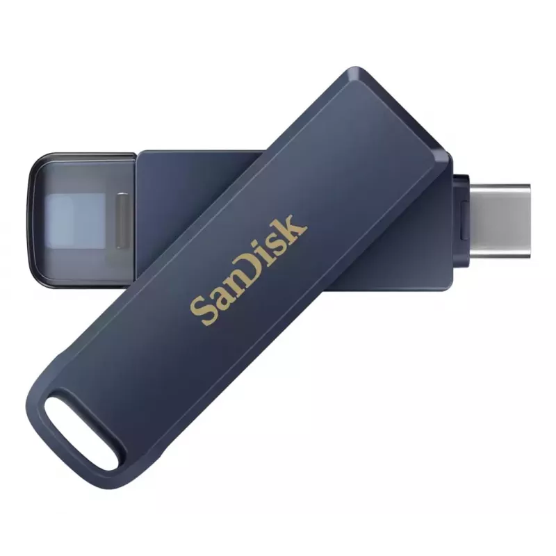 Pamięć flash USB SanDisk 256 GB USB Type-C Lightning iXpand