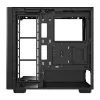 Obudowa komputerowa DarkFlash DS900G (czarna) — kompatybilna z ATX, wieża midi, panel boczny z hartowanego szkła