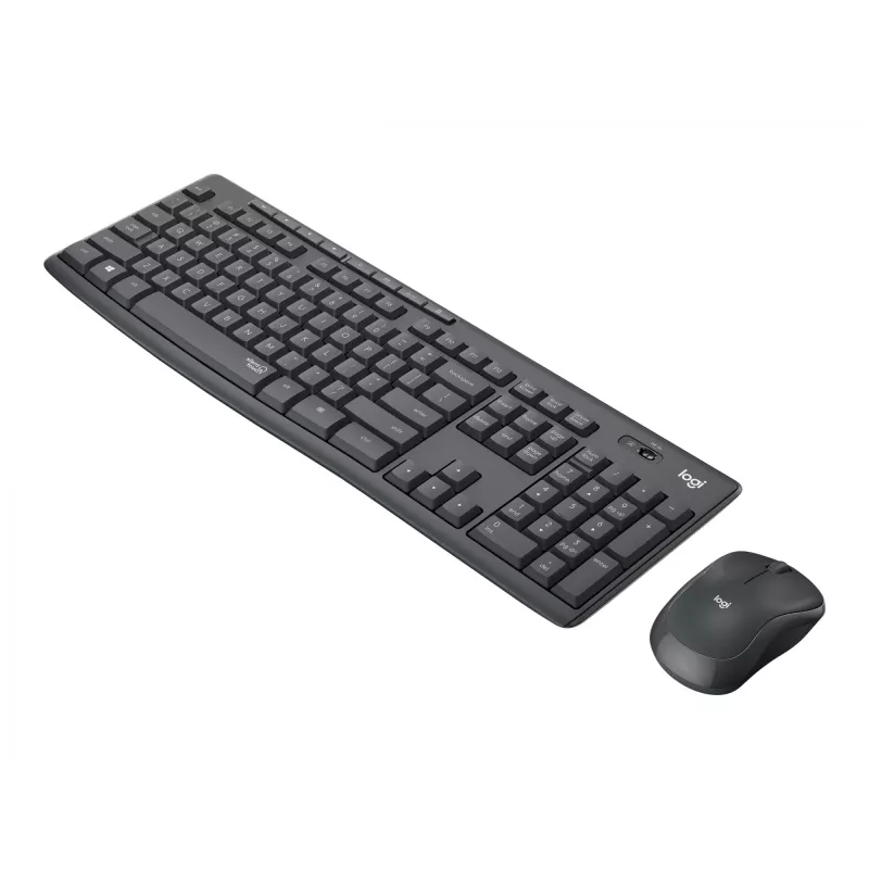 LOGITECH MK295 Bezprzewodowy zestaw cichy GRAPHITE