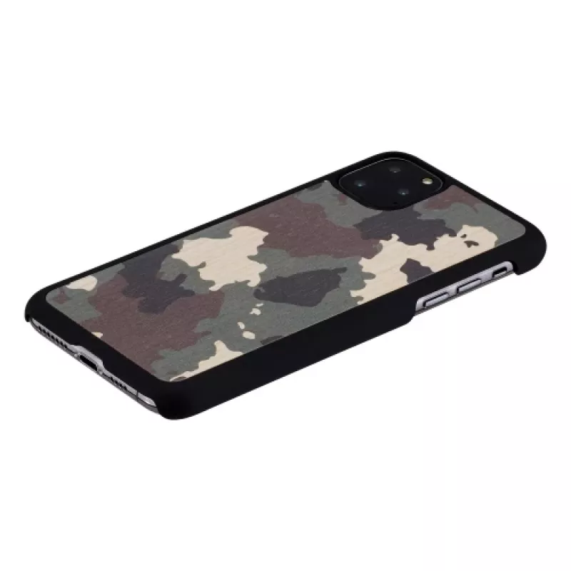 Etui na smartfona man and wood do iPhone 11 Pro Max — kamuflaż czarny