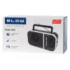 Przenośne radio analogowe BLOW RA6 AM/FM – zasilane bateriami odbiór AM i FM, gniazdo słuchawkowe