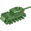Zestaw konstrukcyjny Cobi ISU 152 — motyw II wojny światowej, 135 elementów, zielony