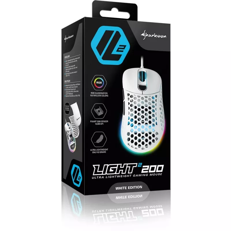 Mysz Sharkoon Light² 200 USB Type-A