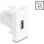 Moduł USB Type-A 5 Gbps DELOCK Easy 45 — Type-A BU na Type-A, 5 Gbps