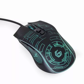 Mysz Gembird MUSG-RGB-01 dla praworęcznych USB Type-A 3600 DPI