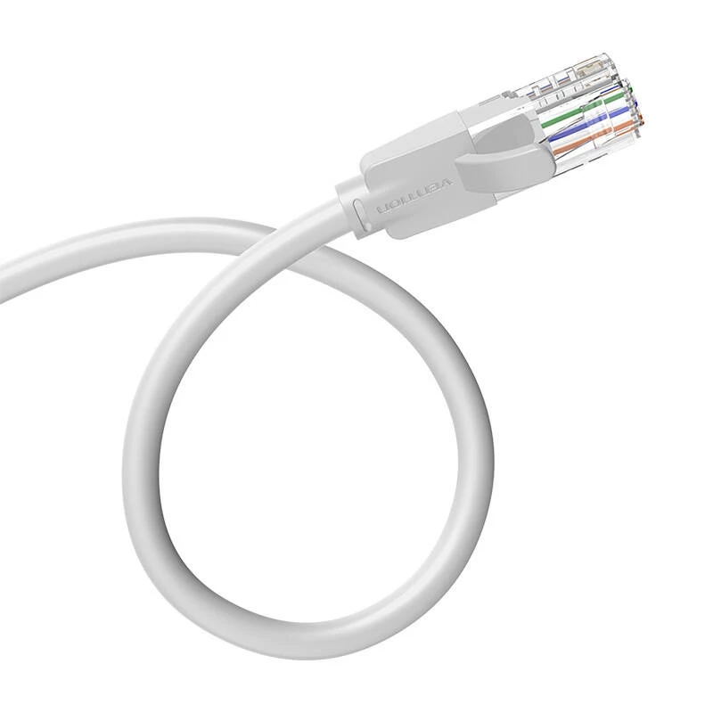 Kabel krosowy CAT.6 UTP/1M Szary Ibehf Vention