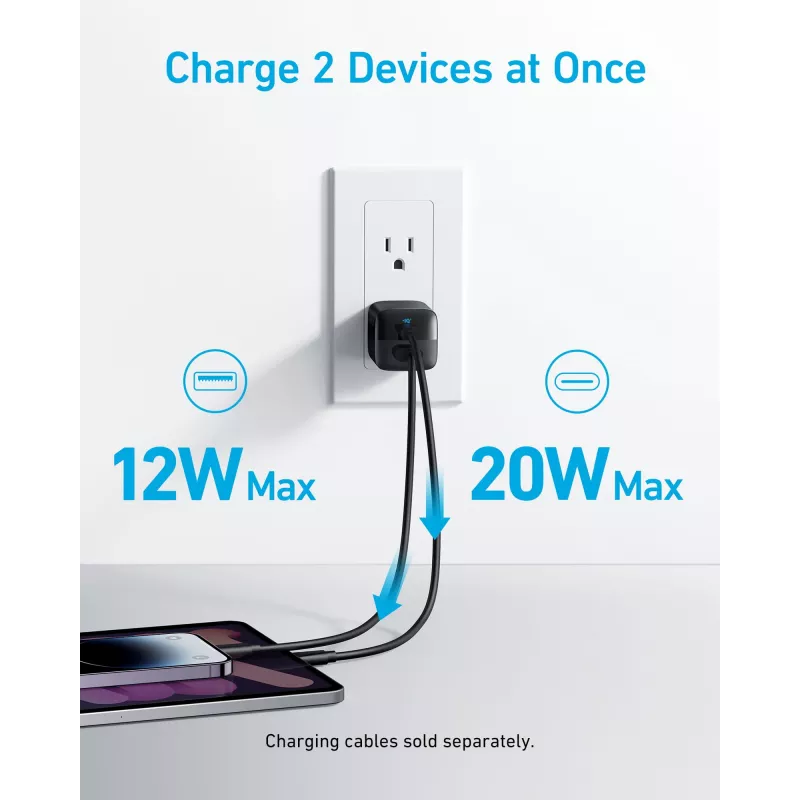 Ładowarka Anker 323 Universal Czarny AC Indoor