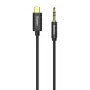 Kabel audio Baseus Yiven USB-C na mini jack 3,5 mm, 1,2 m (czarny)