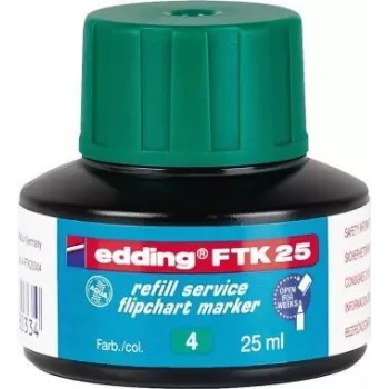 Wkład do markera Edding FTK 25 zielony 25 ml kompatybilny z Edding 380/383