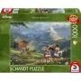 Thomas Kinkade Studios: Disney - Myszka Miki i Minnie w Alpach, puzzle 1000 elementów