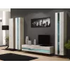 Cama regał VIGO NEW 180/40/30 sonoma/biały połysk