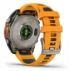 Garmin fenix 8 3,56 cm (1,4) AMOLED 47 mm Cyfrowy 454 x 454 pikseli Ekran dotykowy Grafit Wi-Fi GPS (satelitarny)