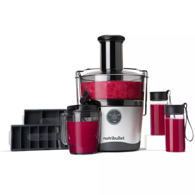 NutriBullet juicer Pro NBJ200G (Srebrny/szary, 1.000 Watt) (0C22500002)