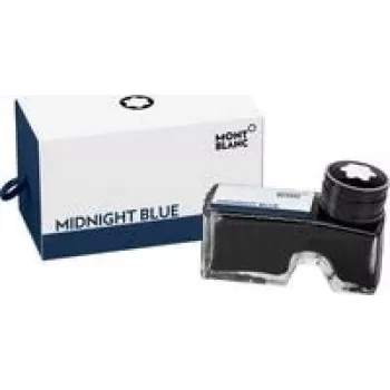 Butelka atramentu Montblanc 109204 Midnight niebieski, atrament do pióra wiecznego, 60 ml