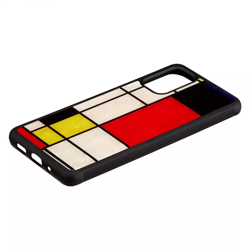 Etui ochronne iKins do Samsung Galaxy S20+ — wzór z czarnym nadrukiem